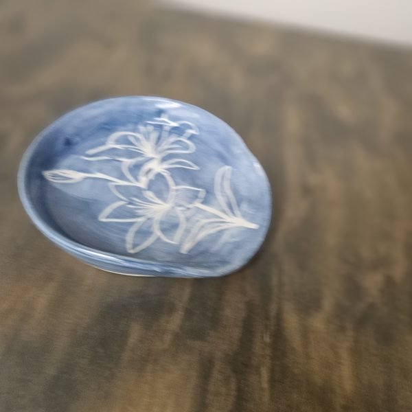 Spoon Rest - Blue Lily - Image 3