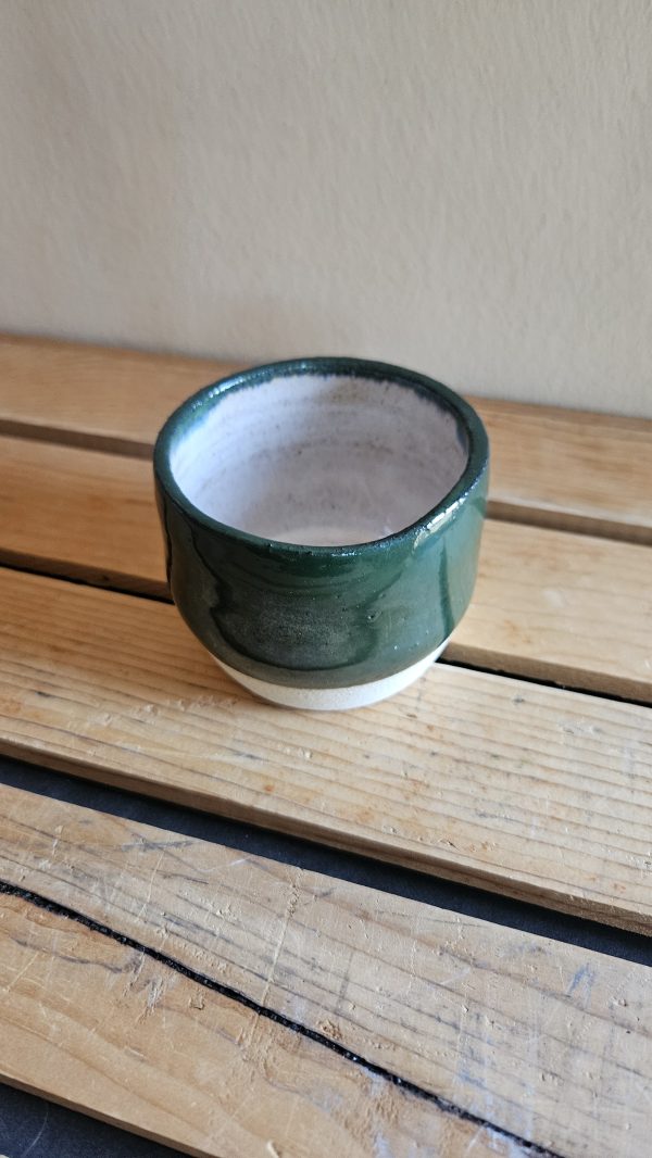 Bowl - Green and Beige - Image 6