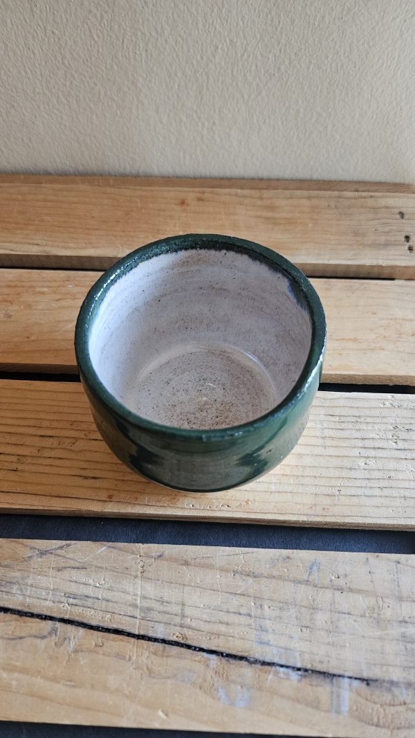 Bowl - Green and Beige - Image 3